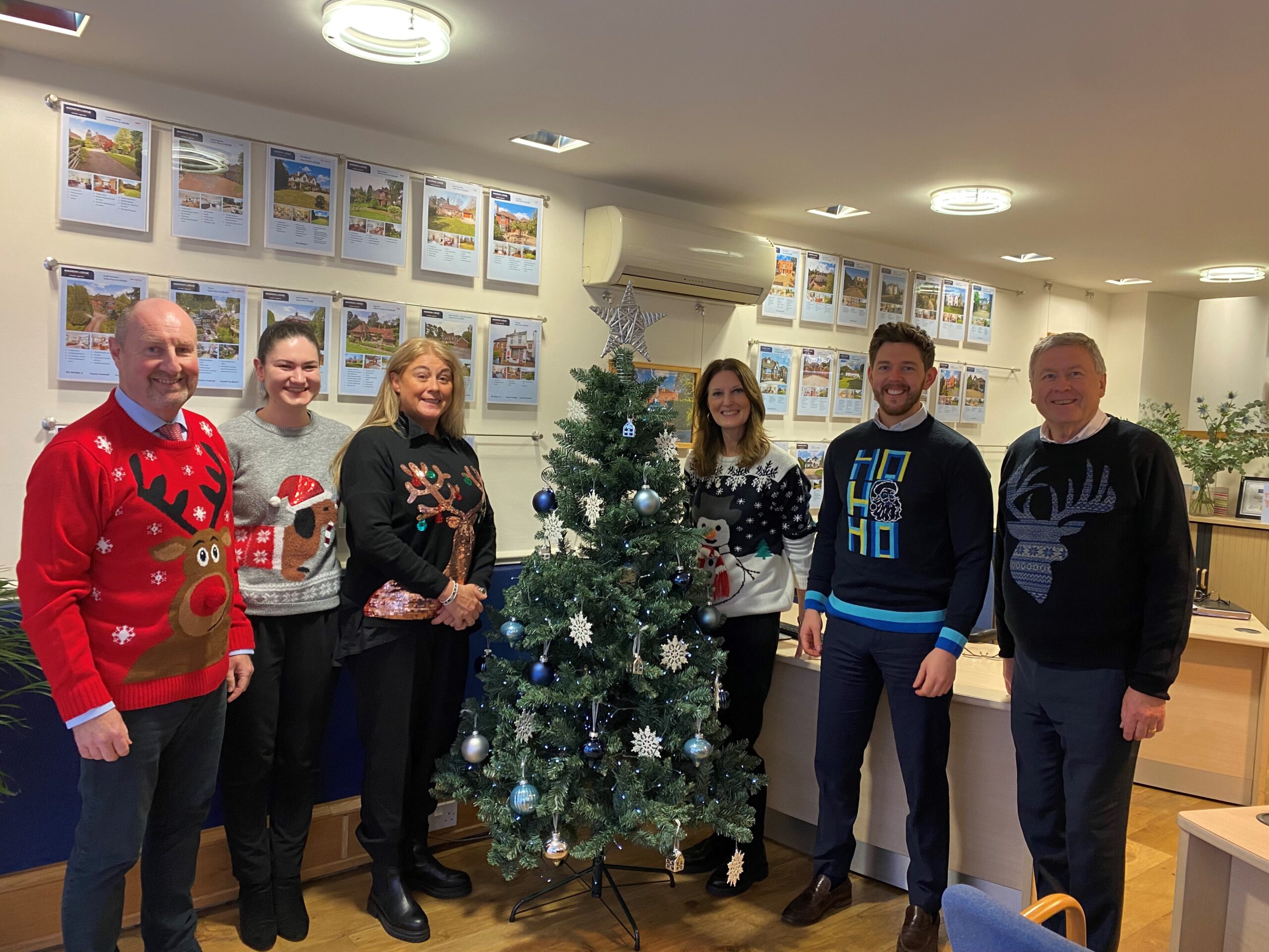 Christmas Jumper Day Raises Funds To Support Local Hospice